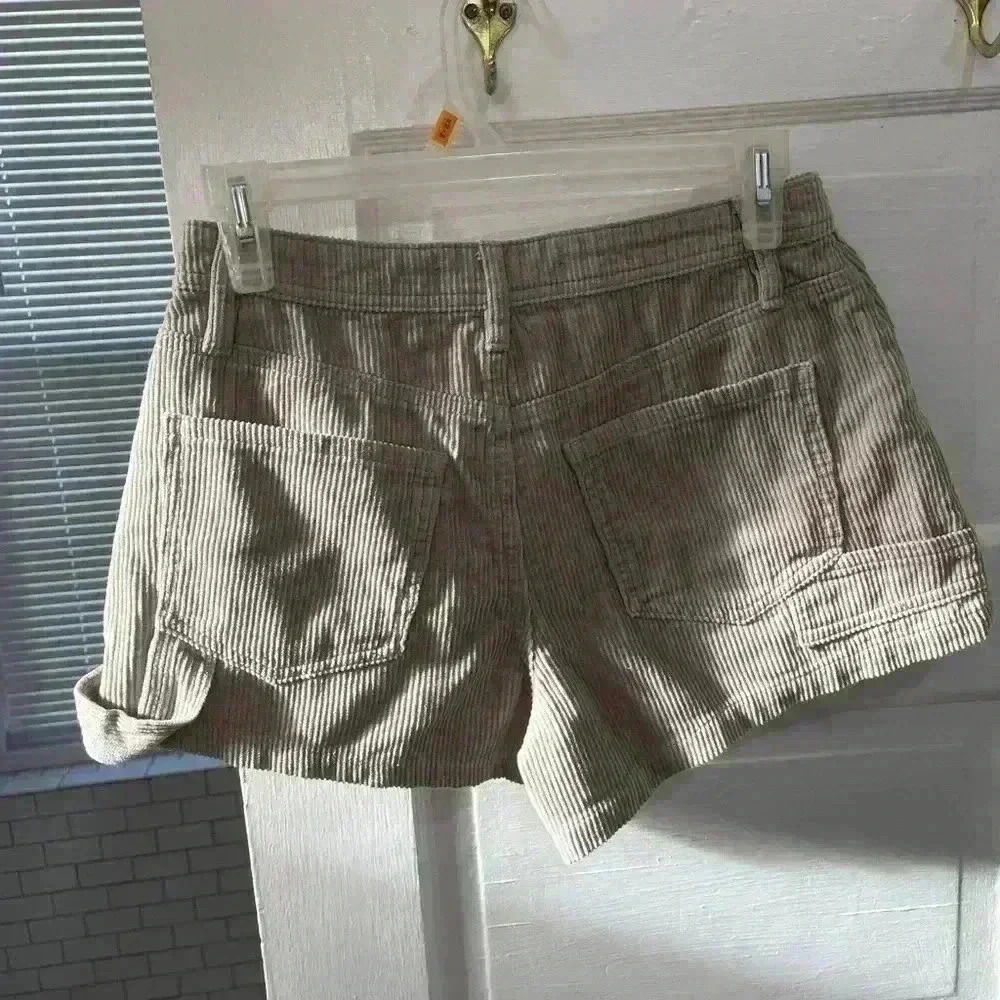 NWT Tan corduroy shorts from Indigo Rising size 3/26‎ - Picture 7 of 9